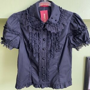 NWT Bodyline Lolita Blouse